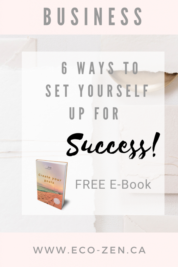 6 ways to set yourself up for Success.