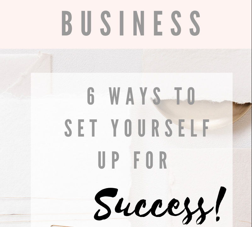 6 ways to set yourself up for Success.