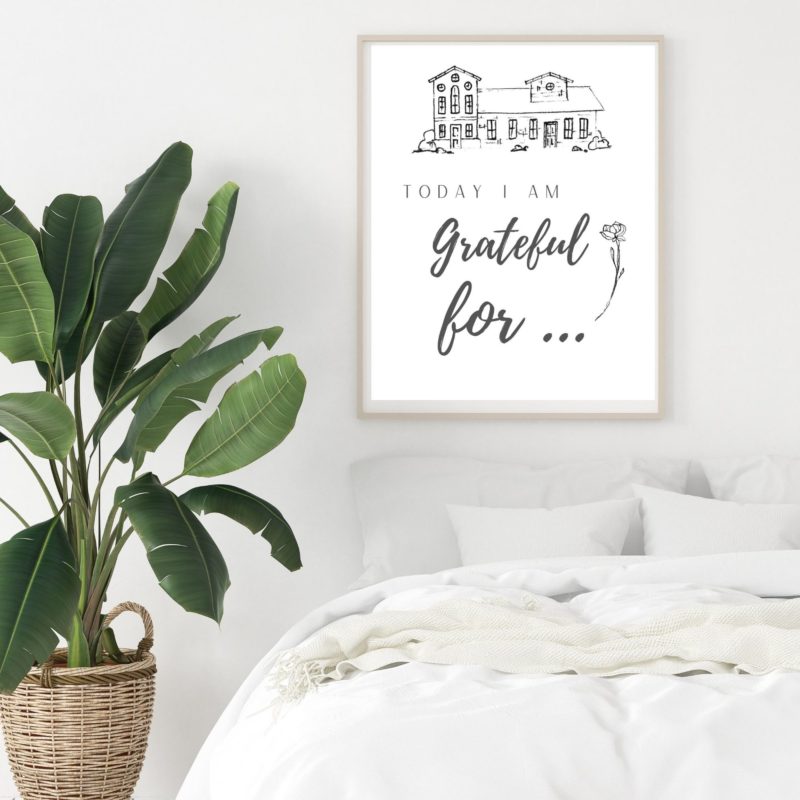 Grateful Wall Art Decor Printable -020
