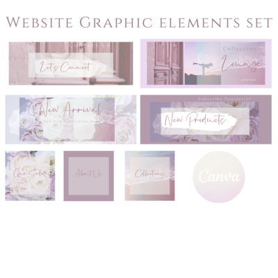 Website Graphic Elements Kits