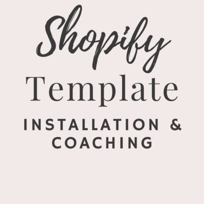 Shopify Installation Theme