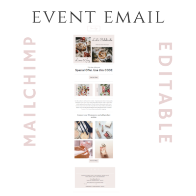 Mailchimp Event Email Template