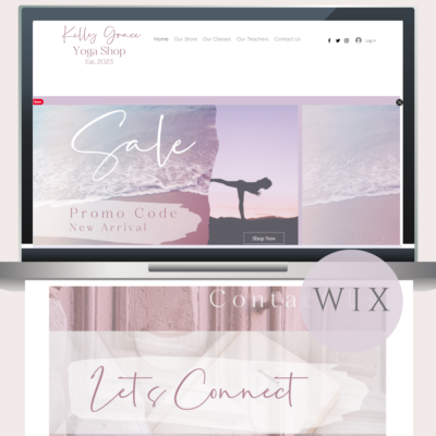 Aesthetic Wix Template